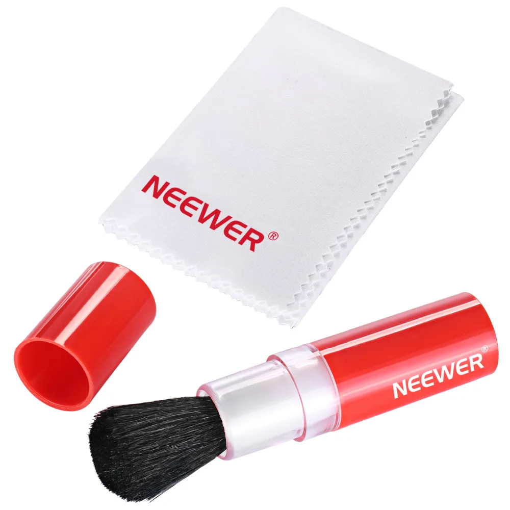 

Neewer Professional Cleaning Kit Includes Lens Brush Microfiber Cleaning Cloth+Sensitive Electronic Devices for Canon/Nikon