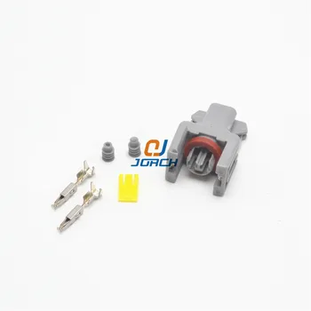

10 sets 2 pin auto tyco Diesel fuel injector waterproof nozzle plug wire harness connector 1743486-3