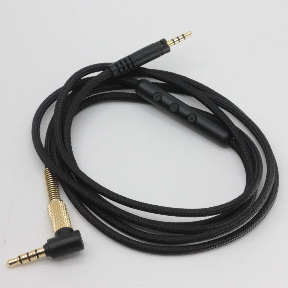 HD 4.40 BT Replacement Audio Cable Upgrade Headphone Cord with Lock Connector Compatible with Sennheiser HD4.40 HD4.30G Headphone 2meters/6.6feet HD4.30i HD 4.50 BTNC HD4.50 