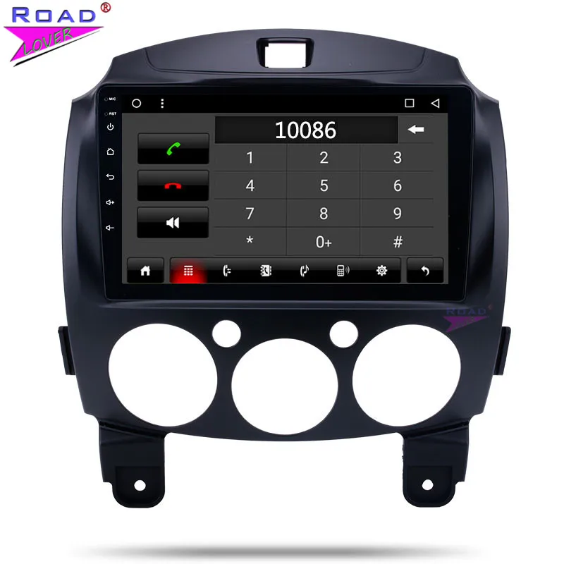 Sale Car Radio Android 8.1 DVD Player For Mazda 2 2010 2011 2012 Stereo GPS Navigation 2 Din 9