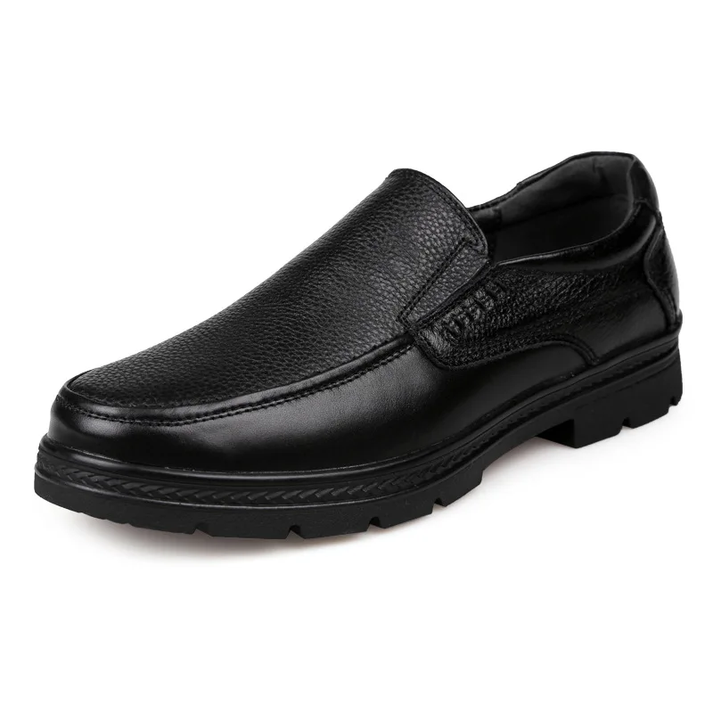 

BACKCAMEL Handmade Genuine Leather Men Shoes Business Non-slip Breathable Driving Shoes Flats Loafers Shoes Men Big Size 38-46
