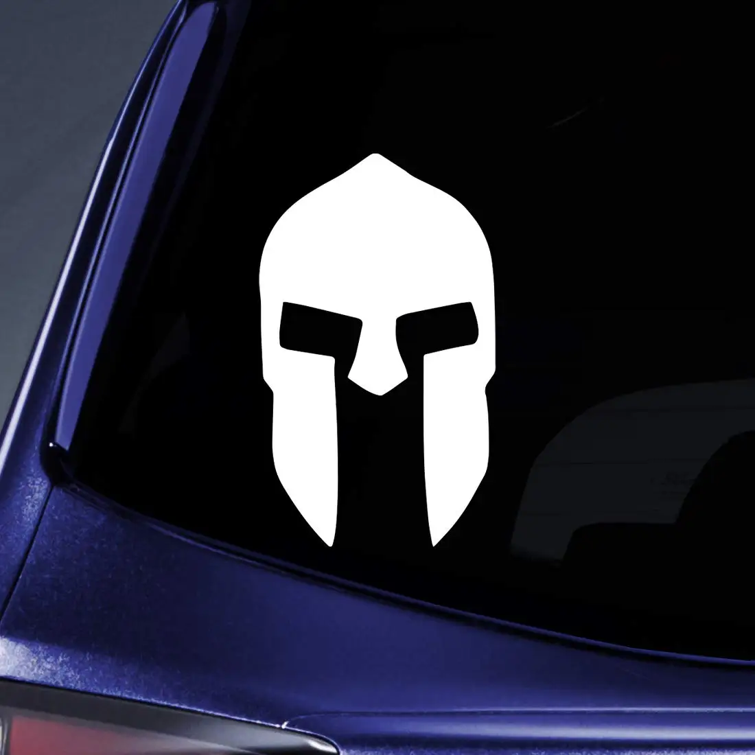 

Bargain Max Decals - 300 Spartan Helmet of King Leonidas - Sticker Decal Notebook Car Laptop 8" (White)