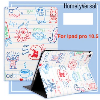 Интересные милые чехол Обложка для ipad Pro10.5 air2 Мягкая обложка для ipad Air1 чехол mini1/2/3/4 для ipad подставка держатель - Цвет: For ipad pro 10.5