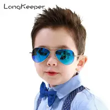 LongKeeper Fashion Baby Girls Kids Sunglasses Piolt Style Brand Design Children Sun Glasses UV400 Protection Oculos De Sol Gafas LongKeeper Fashion Baby Girls Kids Sunglasses Piolt Style Brand Design Children Sun Glasses UV400 Protection Oculos De Sol Gafas
