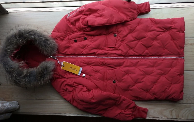 Зимние пуховики для девочек теплая одежда для школьников 10-12 лет парка с длинным капюшоном из натурального меха, детское зимнее пальто для русской зимы