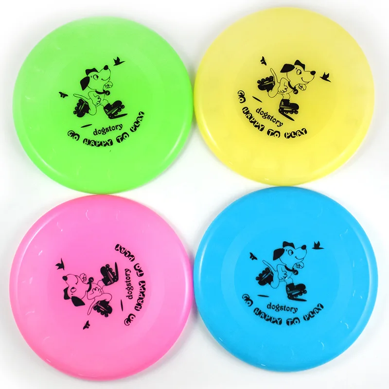 4 Colors New Pet Dogs Sporting Flying Discs Education Outdoor Flying