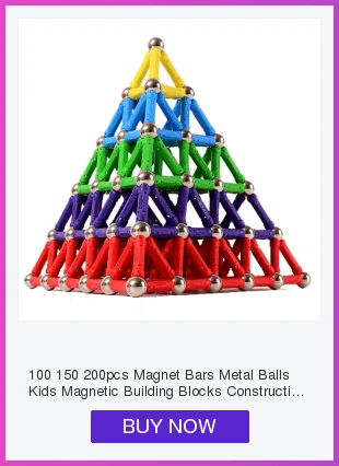 Креативный Магнитный дизайн блоки бар мини металлический шарик палочки шары геометрическая фигура Строительный набор игрушки для ребенка интеллект подарок