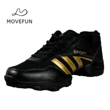 movefun New Dancing Sneakers Man Gym Shoes Breath Men’s Modern Dance Shoes Teachers Sport Fitness Dance Jazz Shoes Men Boys 65