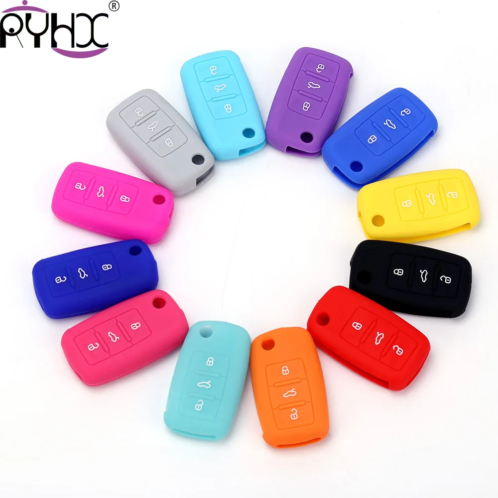 silicone car key case05