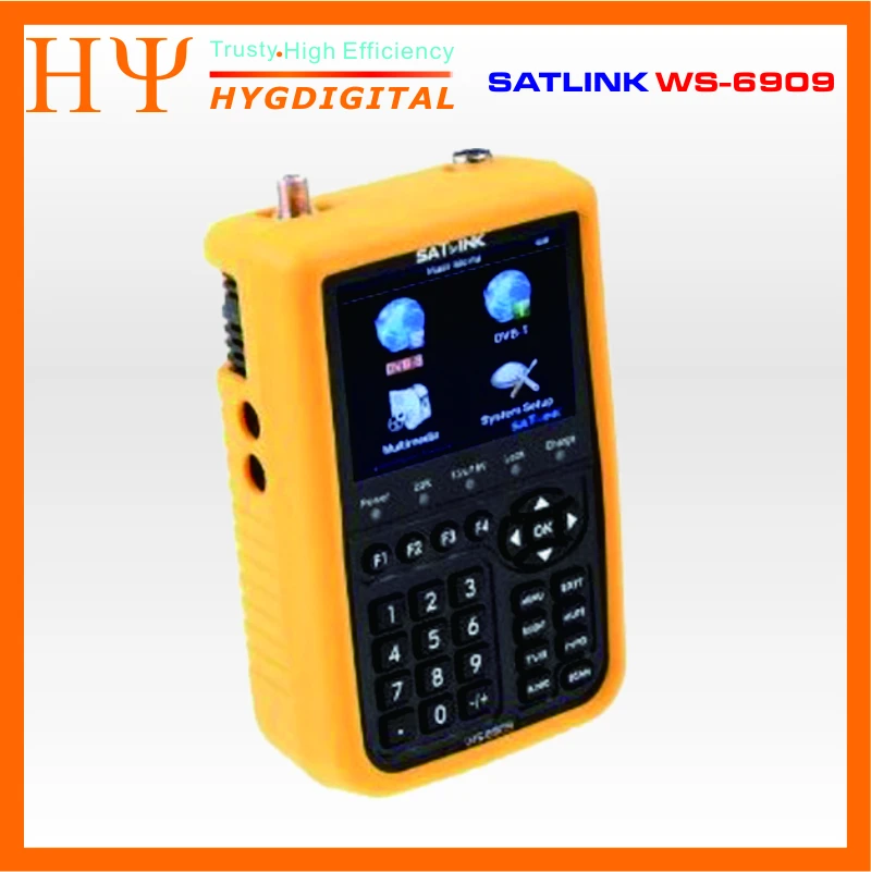 Satlink WS-6909 3," DVB-S& DVB-T комбинированный спутниковый измеритель спутниковый искатель 6909 satlink ws6909