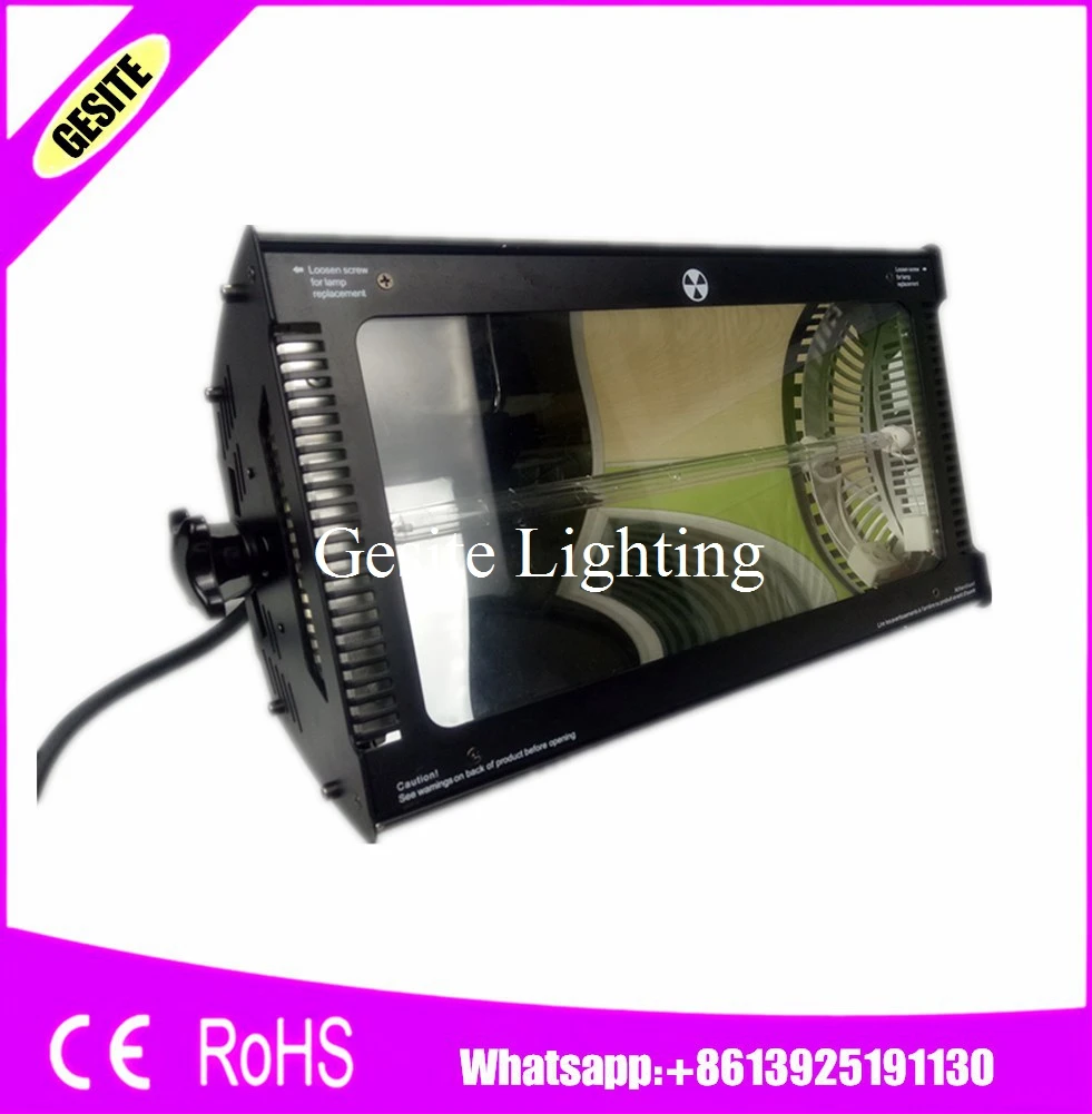 2 шт./лот Бесплатная доставка 220В 240В 3000 Вт стробоскоп Xenon CPU DMX 512 Martin Atomic Black литье