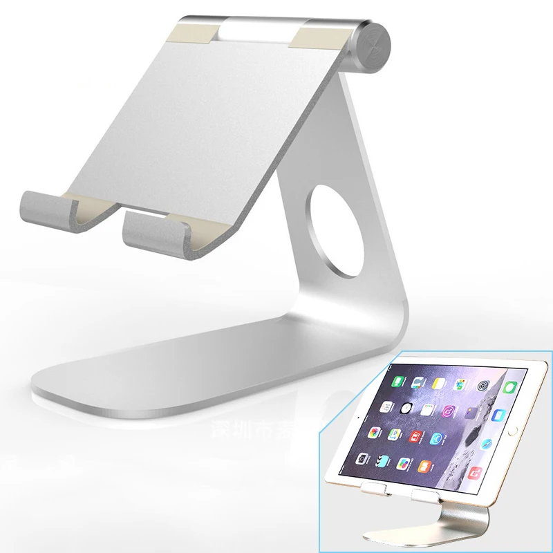Rotating Foldable Tablet Holder Aluminum Alloy Adjustable Tablet Stand