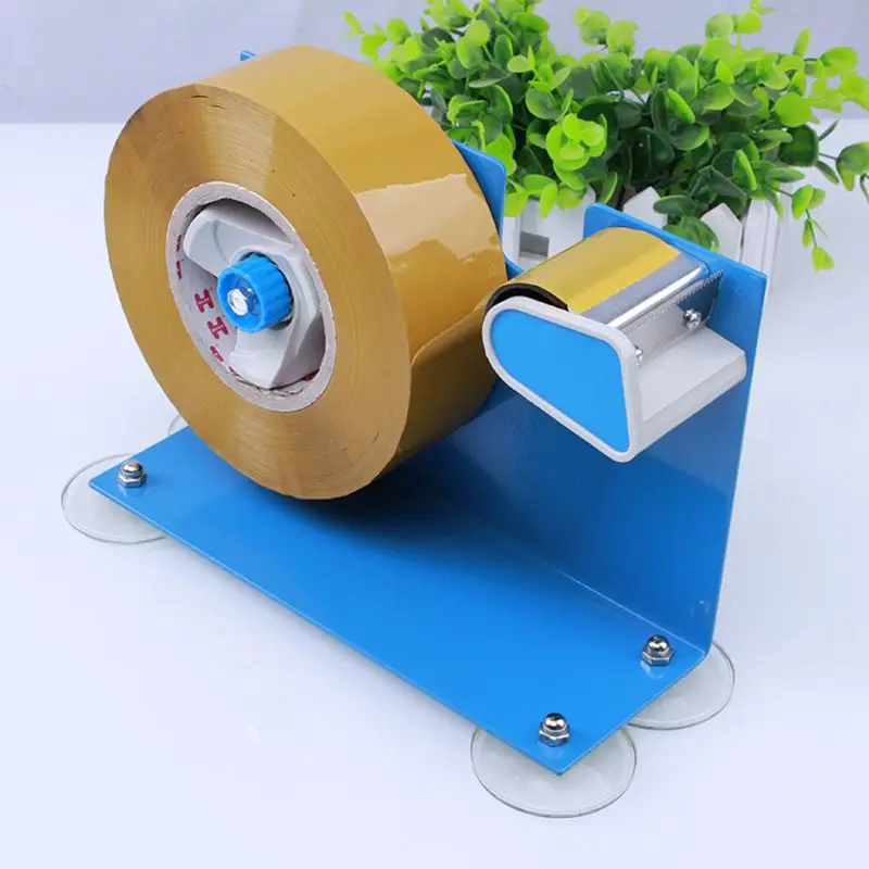 

Heavy Duty Desktop Table Tape Label Dispenser with Suction Cup Sucker Stand Cutter Office Supplies Tape Dispenser