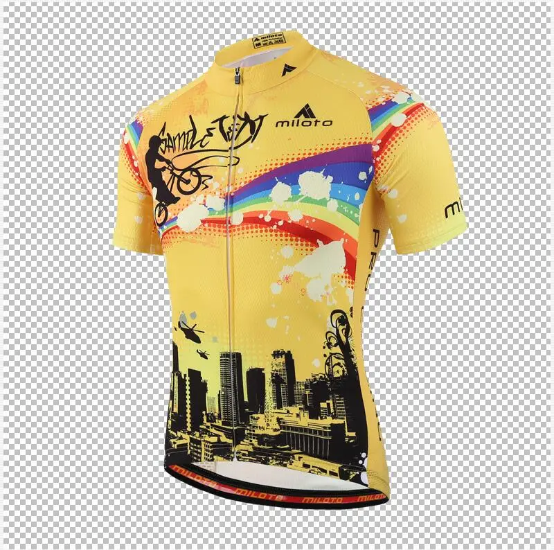 MILOTO, майка для горного велосипеда, летняя дышащая одежда для велоспорта, профессиональная одежда для верховой езды, MTB, шоссейный велосипед, Джерси, рубашки - Цвет: CBJ-M013
