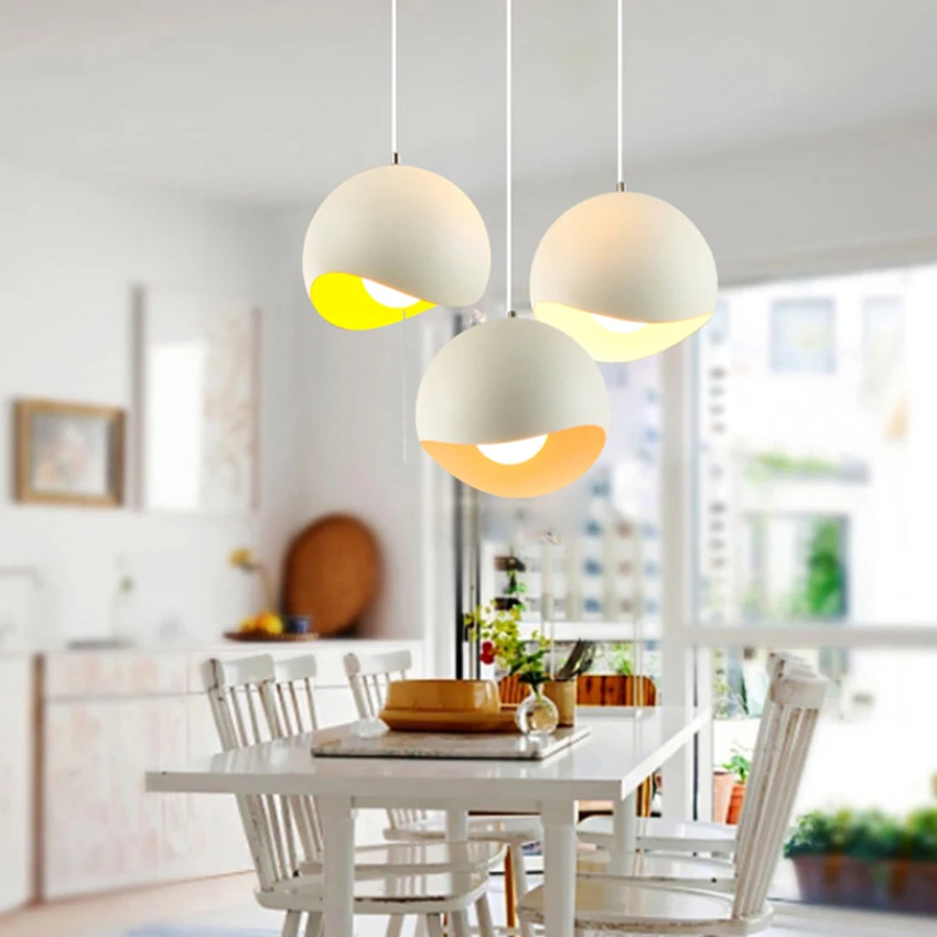

Modern LED Aluminum Simple Style Pendant Lights Nordic Art Dining Room Home Decor Corridor Aisle Lighting Hanging Lamp Luminaire