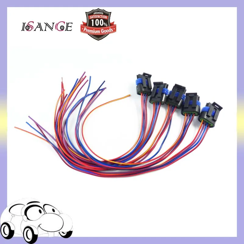 ISANCE клапан контроля холостого хода IAC соединитель Pigtail для Buick Cadillac Chevrolet GMC Oldsmobile