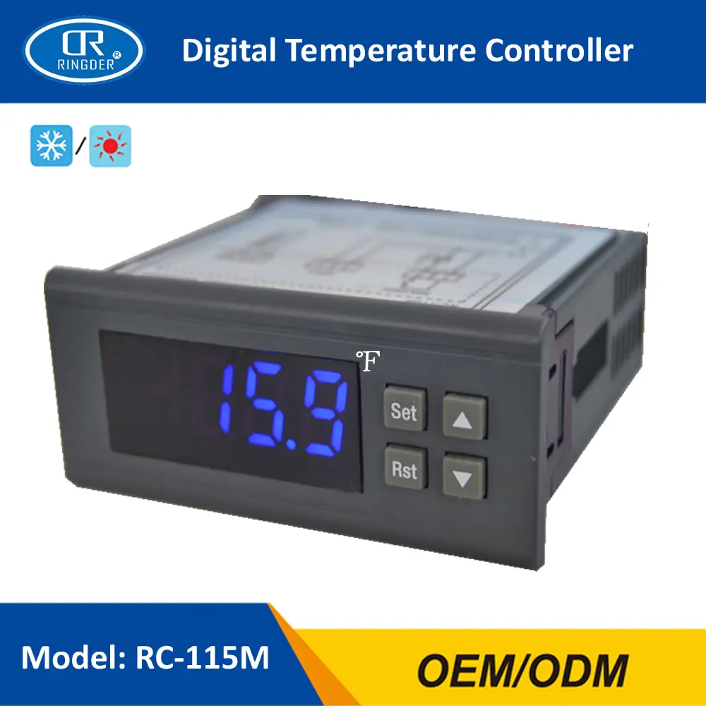 ALL PURPOSE TEMPERATURE CONTROLLER RINGDER RC-115M 4