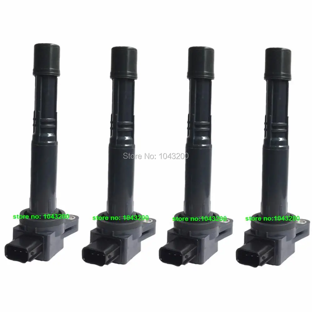 4 Pcs Ignition Coils for Honda Accord Civic CRV Integra Stream 2.0 2.4L