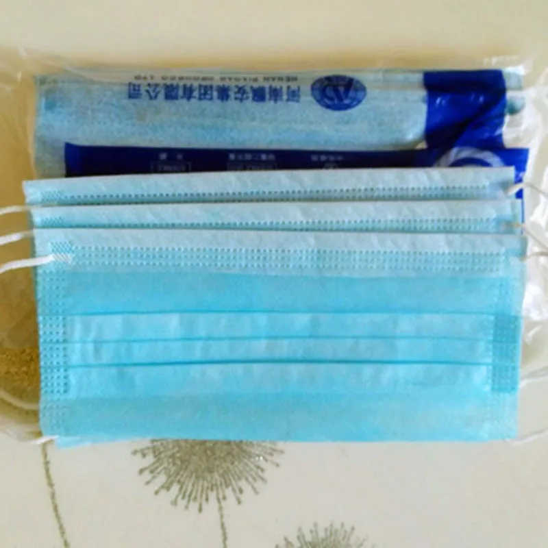 20PCS Pack Colored Anti dust Windproof Mask Disposable Mouth Nose Face Care Eyelash Extension Non woven 5