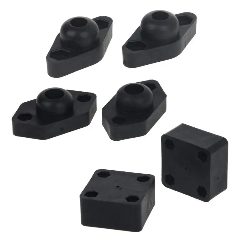 

New 2Pcs Horizontal KFL08 Bearing Bracket For Trapezoidal T8 Lead Screw 3D Printers Parts Mounted Stand Part Plastic Support