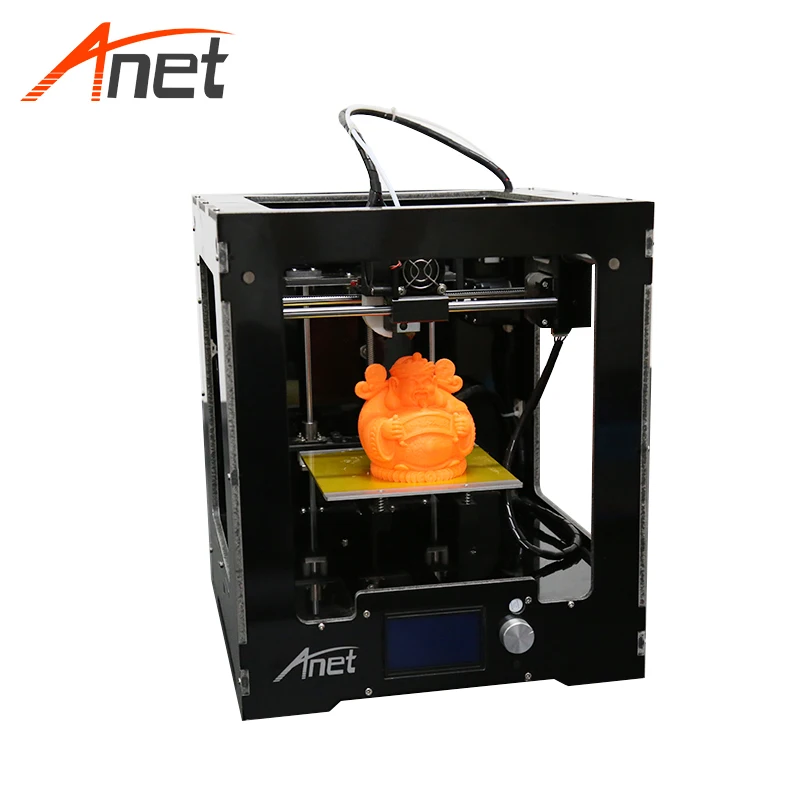 

Anet A3 3D Printer FDM Prusa i4 3D Printer High Precision Assembled Desktop 12964 LCD Screen SD Card Ship By CDEK Moscow Stock