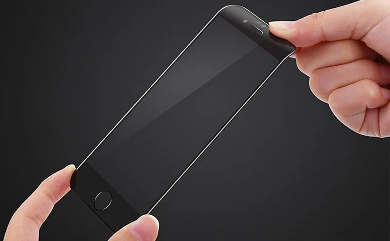 3D soft edge glass for iphone 5