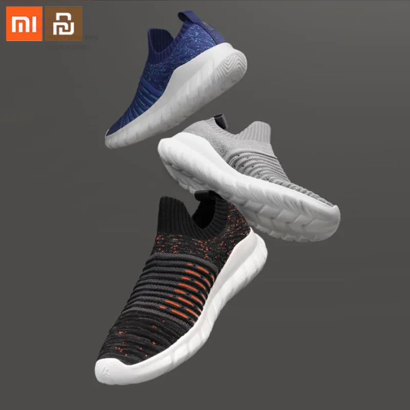 Original xiaomi mijia FREETIE flying woven walking shoes lightweight breathable men's high quality casual shoes smart home