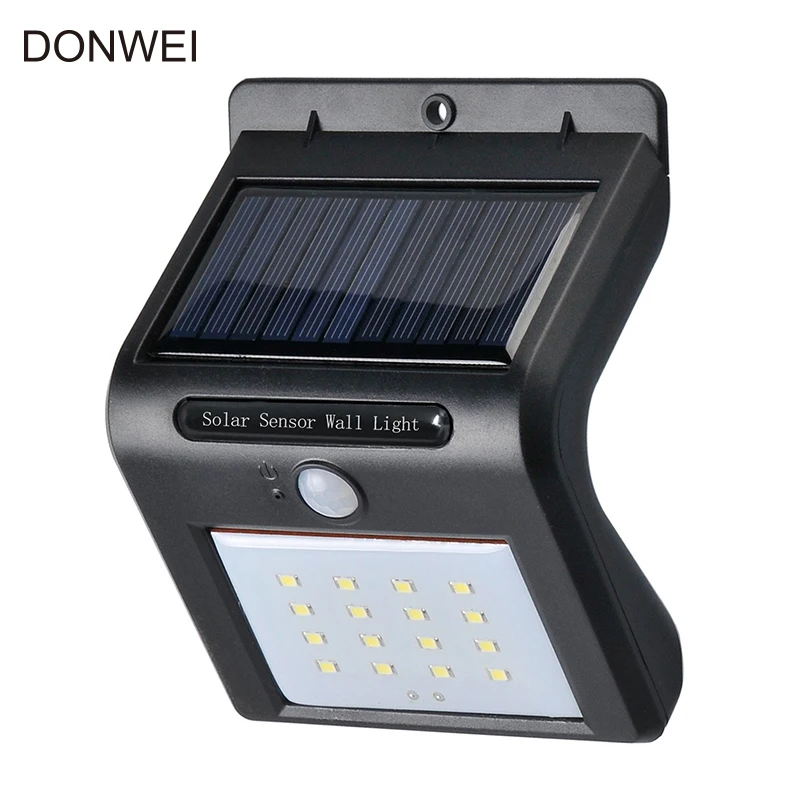 

Outdoor Waterproof IP65 LED Solar Light Solar Panels Power PIR Motion Sensor Yard Landscape Lamp for Garden Fence Walls