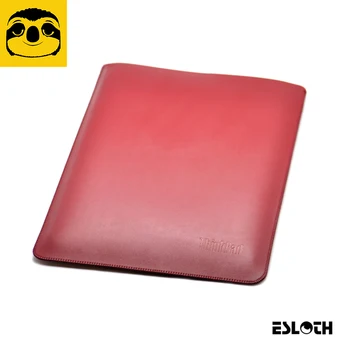 

ESLOTH Plain Weave Red For Lenovo ThinkPad X1 Carbon 14" PU Leather Cases Into Sets of Bladder Bag Ultra Thin Light Laptop Bags