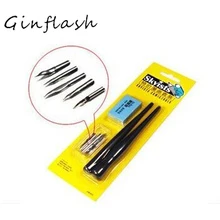 Ручка для рисования комиксов Dip ручки набор(5 наконечников+ Ластик+ 2 ручки G/D/Maru) мультфильм ручка значение magna художественная ручка nip принадлежности для художественных эскизов DP025