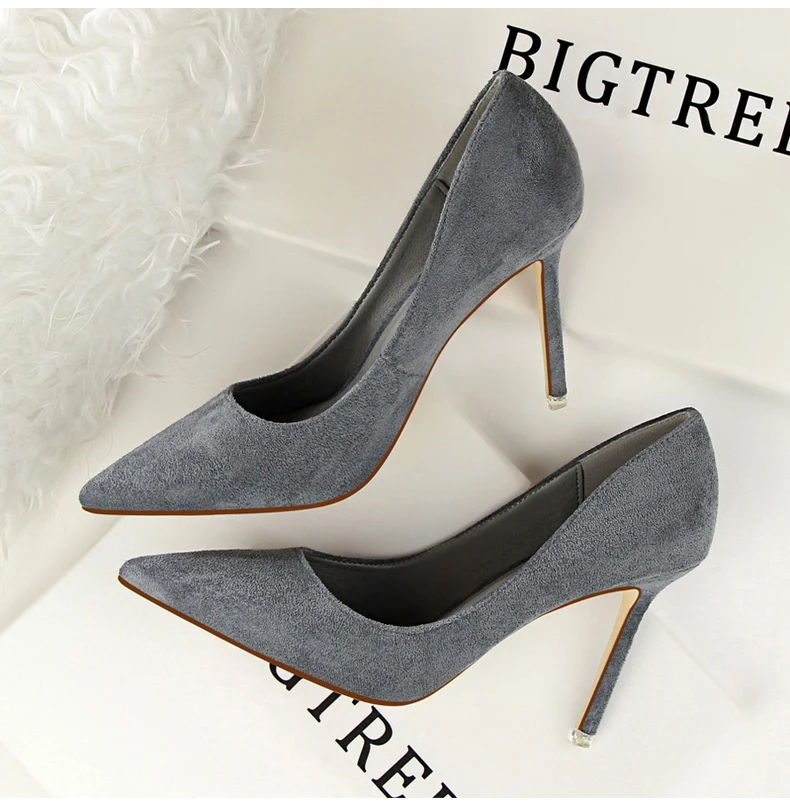 Women's Pumps Shoes High Heels Womens Slip-on High Heels Sandals Women Purple Comfortable Silver Women Pumps Shoes Office Lady   (8)