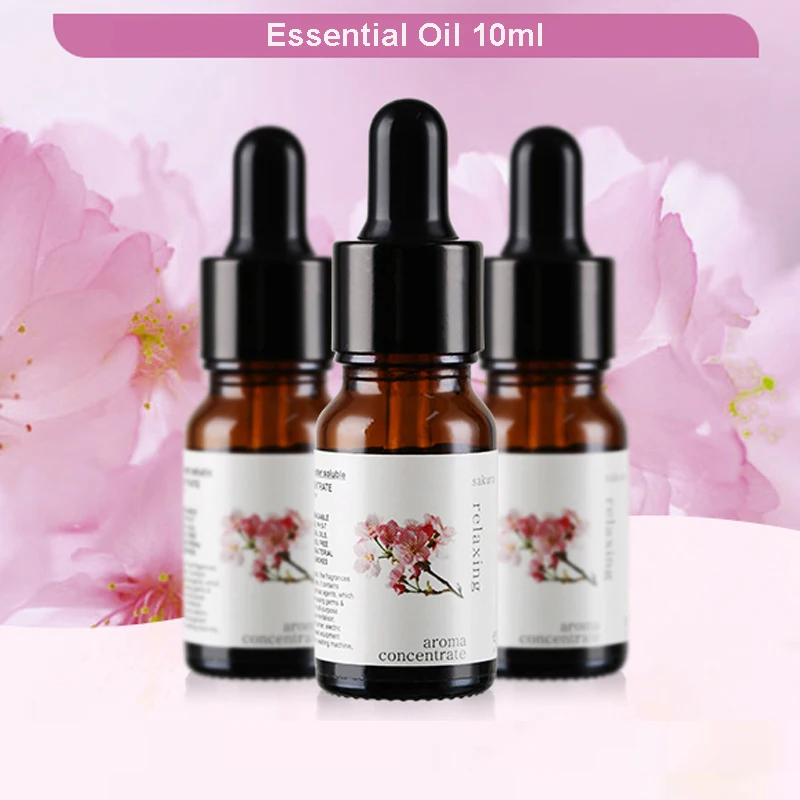 

Essential Oil for Diffuser Aromatherapy Aroma Oil Humidifier mix 5 Bottles Fragrance of Sandalwood Vanilla Daisy Lily Jasmine