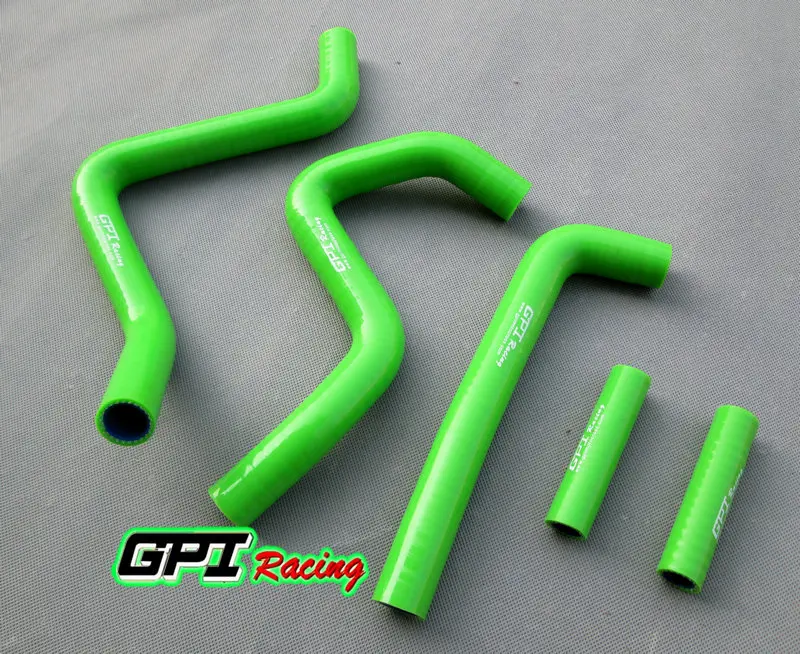 

High performance. silicone radiator hose for Kawasaki KX250 KX 250 1994-2002 95 96 97 GREEN