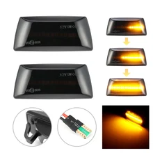 2pcs Dynamic LED Car Side Marker Lights Repeater Signal Lights For Opel Insignia Astra H Zafira B Corsa D For Chevrolet Cruze