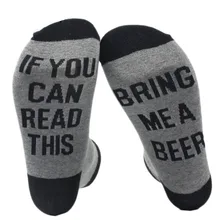 12 стилей, носки с принтом юмора, если вы можете прочесть это, подарите мне стакан вина, хлопок, повседневные носки унисекс, носки
