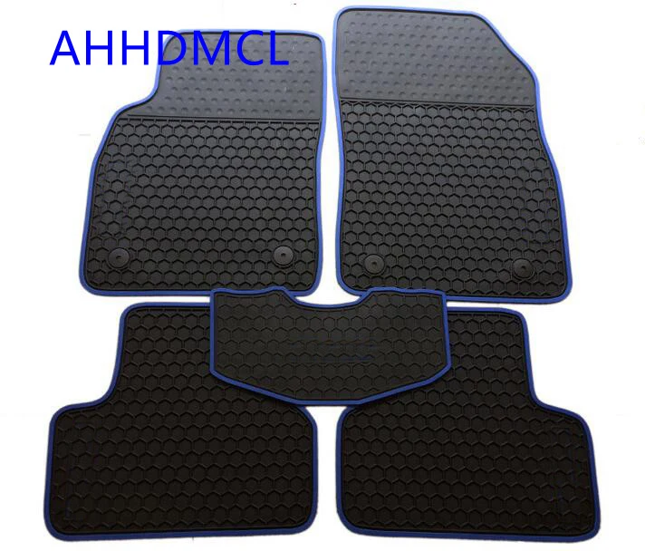 Car Rubber Floor Mats Anti Slip Mat Carpets Feet Pad Custom Fit For