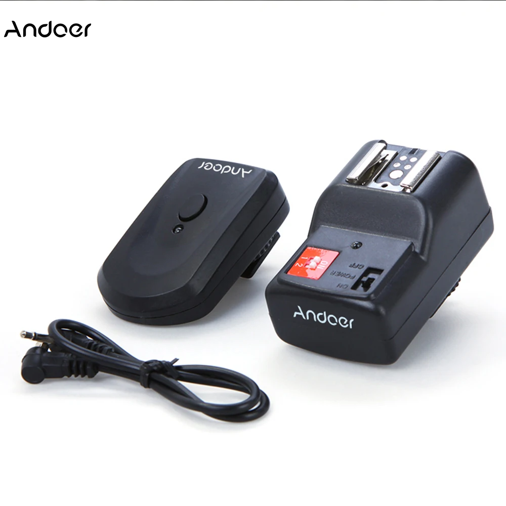 Andoer Universal 4 Channels Wireless Remote Speedlite Flash Trigger for
