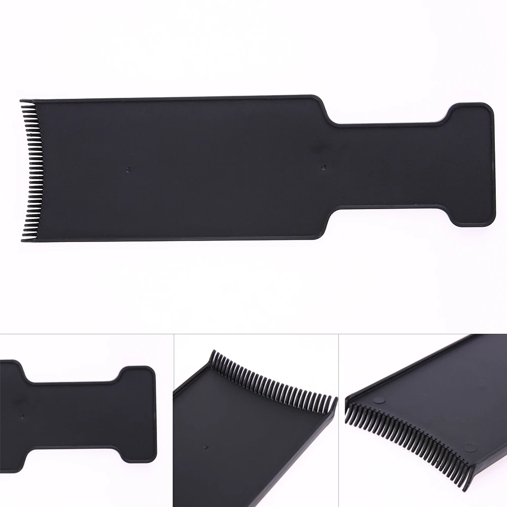 

27cm Hair Salon Plastic Hair Dyeing Comb Coloring Brush Dye DIY Tint Long Board Plate for Barber Design Styling Accessory Tools