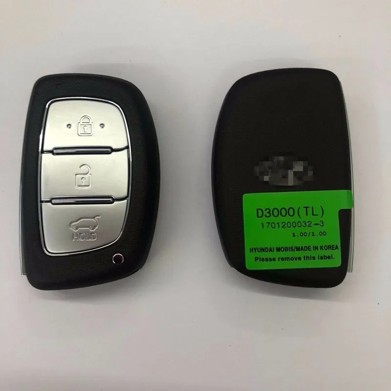 

New 3 Button Smart Car Key Fob Remote Key 433MHZ HITAG3 Chip For Hyundai Tucson 95440D3000 OEM No Blade