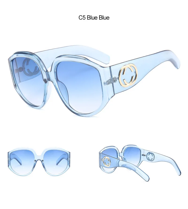 2018 Square Oversized Women Sunglasses (16)