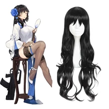 Парики для косплея на фронте Yu Ling длинные термостойкие синтетические парики для косплея вечерние парики на Хэллоуин для женщин
