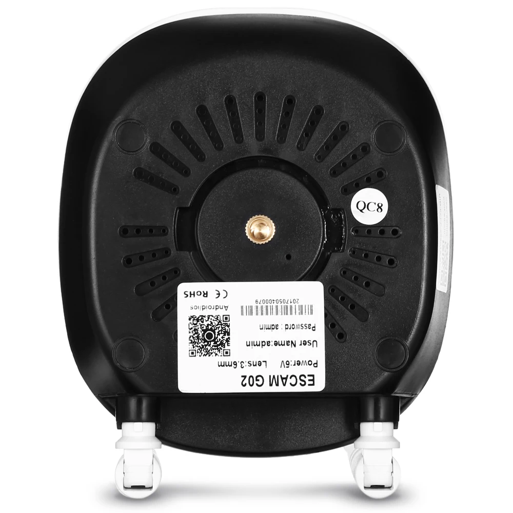 ESCAM G02 двойная антенна 720P панорамирование/наклон WiFi IP IR камера Поддержка ONVIF макс