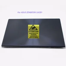 Free shipping 13.3'' for Asus Zenbook UX301 UX301LA UX301L LCD Display Touch Screen A B Case+Frame Upper Parts