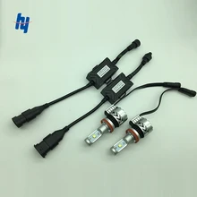 12000 Lumen 72W H7 H4 Car font b Led b font Headlights Super Bright IP65 H11