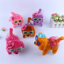 Color Random 1PC Hot Selling New Fashion Walking Barking font b Toy b font Funny Electric