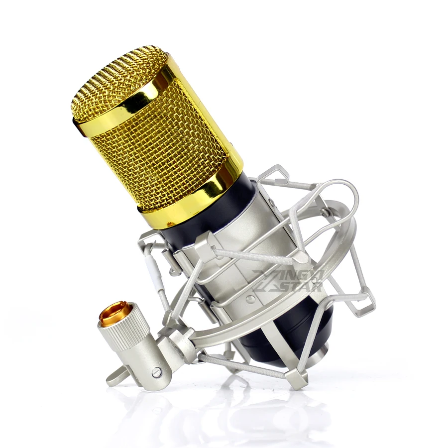 Металлический микрофон с подставкой, микрофон, паук, ударопрочный держатель, подвеска для Shure KSM42 KSM32 KSM44 KSM353 KSM313 BM 700 800