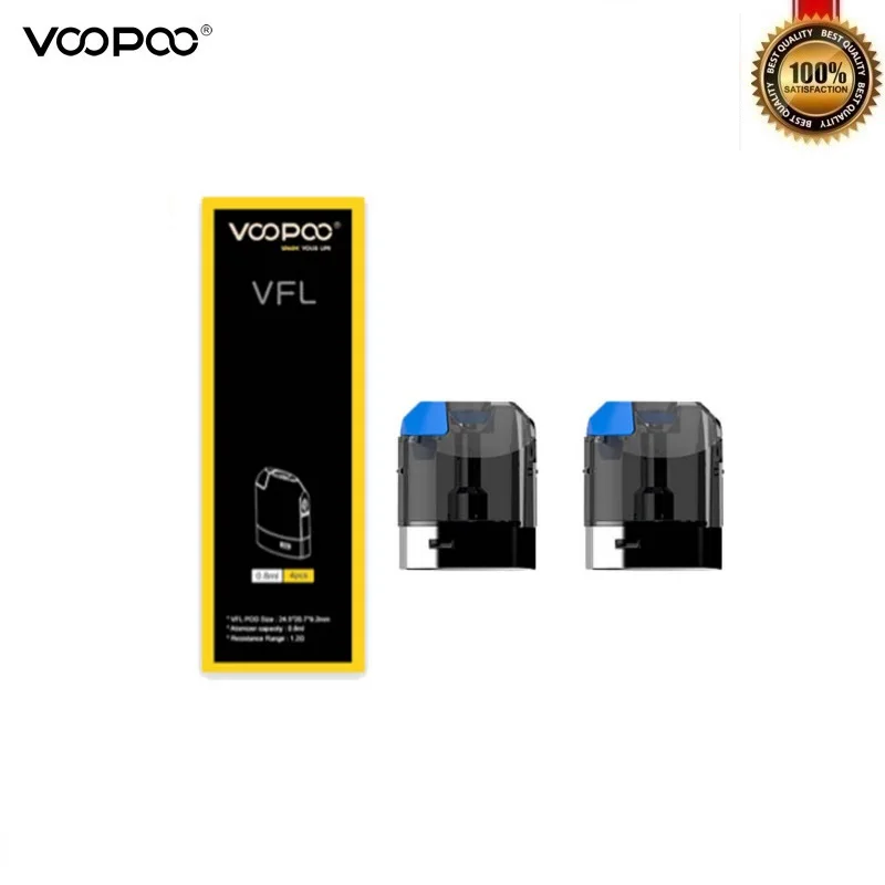 Оригинальный картридж Voopoo VFL сменный 0 8 мл керамическая катушка 1 2 Ом для