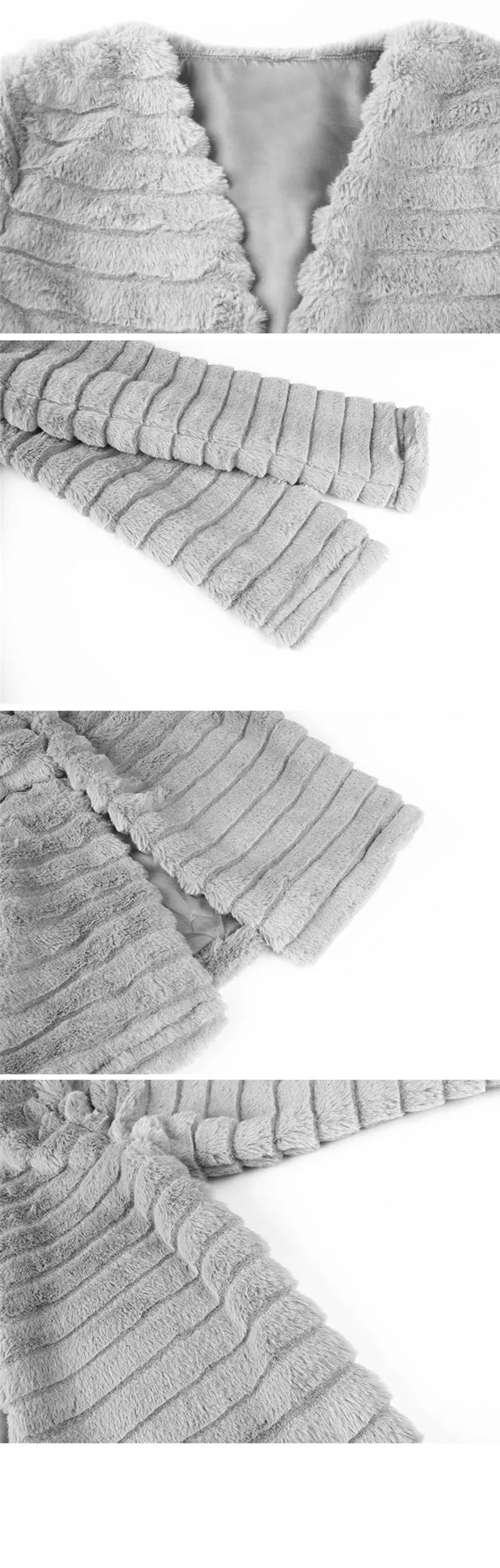 Cardigan faux fur coat03