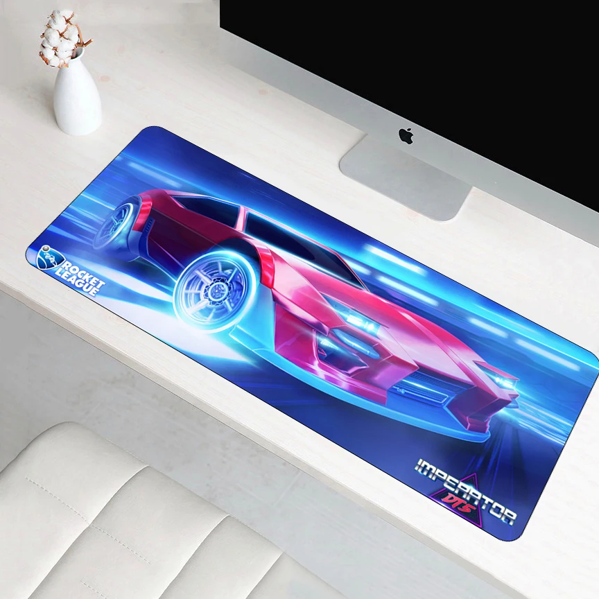 

MaiYaCa Large rocket league Mouse Pad Game Gamer with Edge Locking Speed Version gaming padmouse best seller PC desk mat 40X90mm