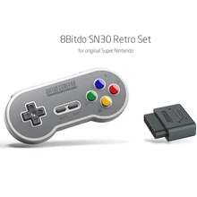 8Bitdo SN30 ретро набор Bluetooth контроллер геймпад с Bluetooth Reciver адаптер для Andriod Mac для kingd SNES SF-C r20